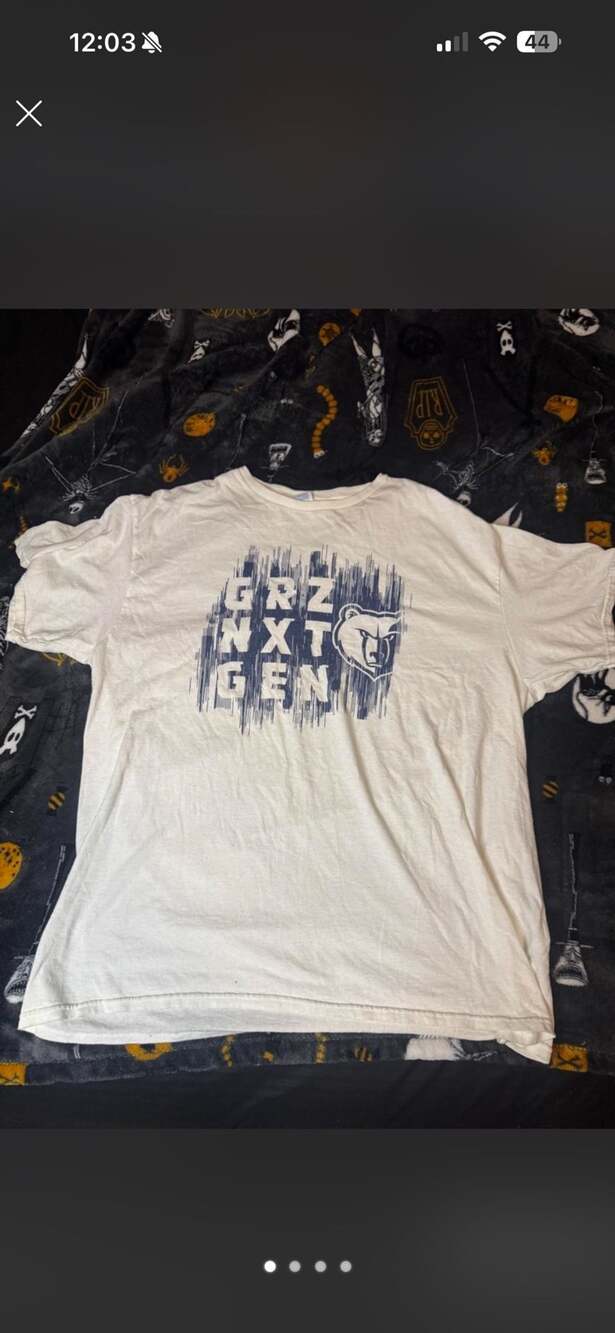 Delta Pro Weight Memphis Grizzlies Grz Nxt Gen T-Shirt White XL